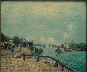 Die Seine in Grenelle